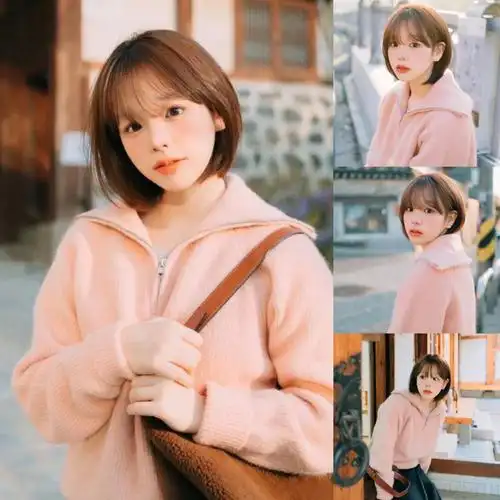 短发发型清纯显小减龄感十足甜美短发