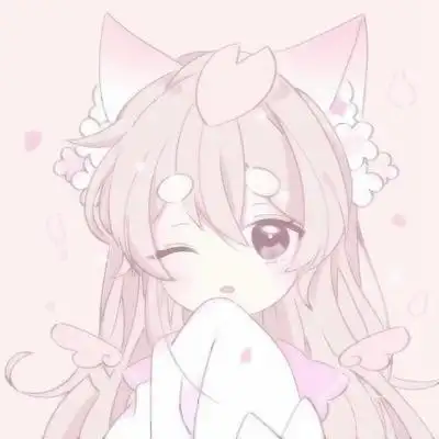 微信头像女生可爱萌粉色高清超萌的动漫女生清纯可爱型粉色图片
