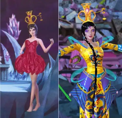 叶罗丽:辛灵仙子最初的设计是有关节的,后面被编剧给去掉了