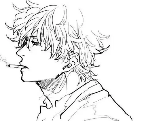 帅哥简笔画帅哥简笔画简单又帅