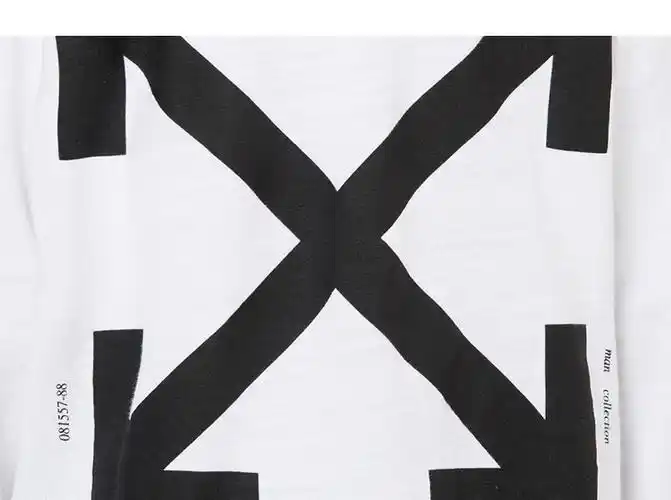 white/off white 美国时尚潮牌 男女同款蒙娜丽莎印花图案男士潮流