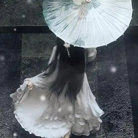 好看的真人头像女 撑伞 女生头像图片大全 -【爱个性】