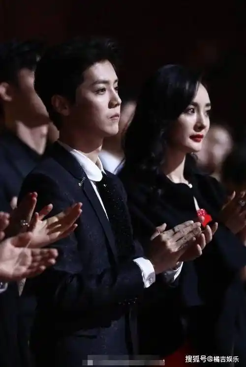 两人同框的画面,简直美如画_鹿晗_迪丽热巴_杨幂