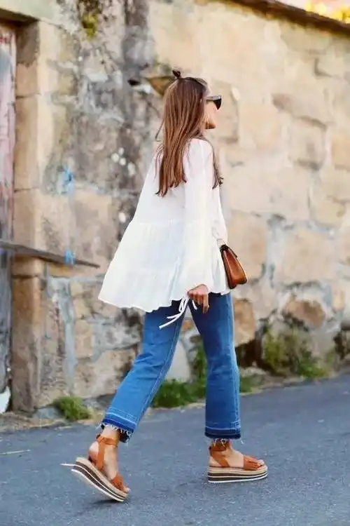 裙子里面穿裤子,又作又美