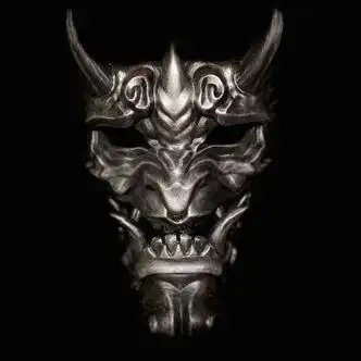 天智星面具半脸男霸气对马岛之魂鬼游戏周边日本武士二次元cos舞会