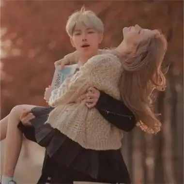 双人真人情侣头像虐狗超拽霸气