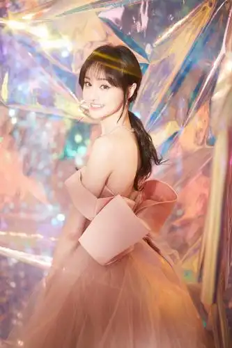 郑爽微博之夜粉色仙女裙!你可吗?