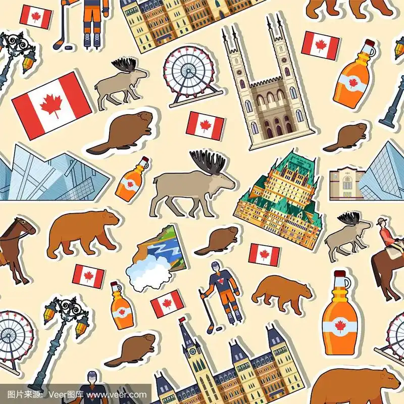 国家加拿大旅游度假的地方和特色