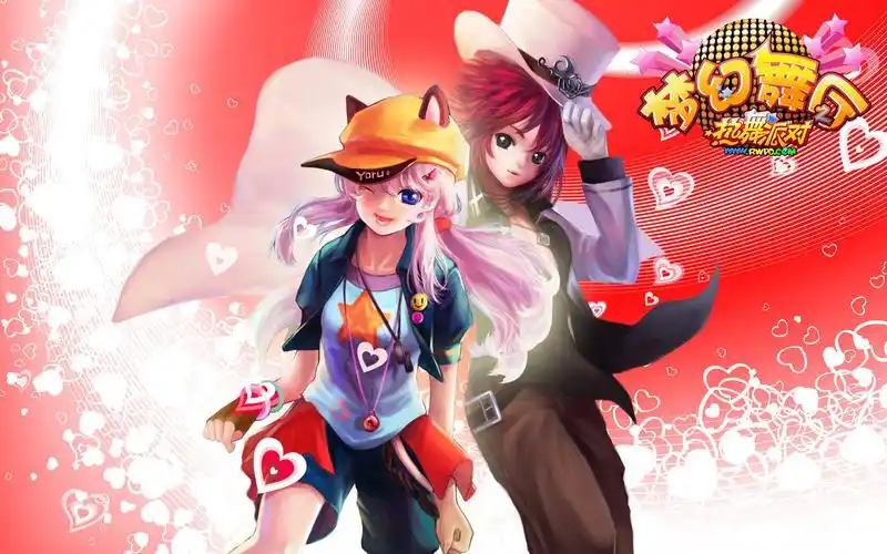 可爱网游 热舞派对精美宽屏壁纸 01辑