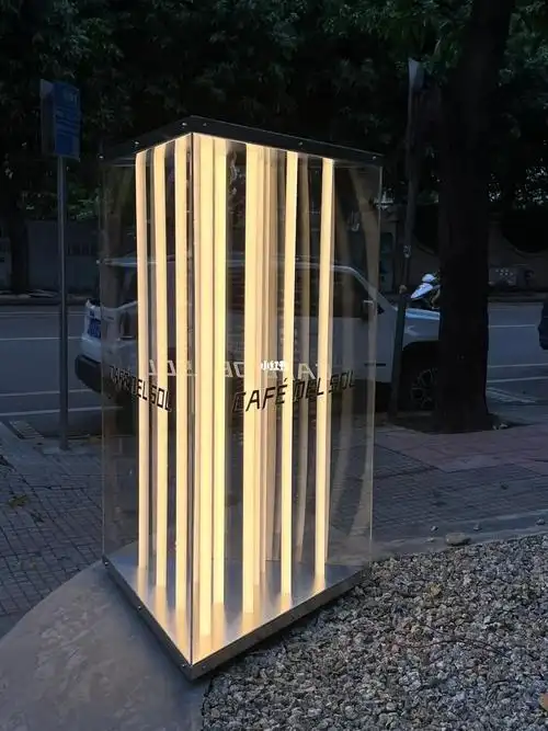 发光灯箱  #灯箱  #店铺装修  #广告公园  #网红店  #咖啡店