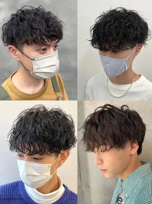 男士卷发合集总有一款适合你