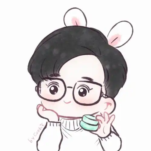 exo 金俊勉 卡通 可爱