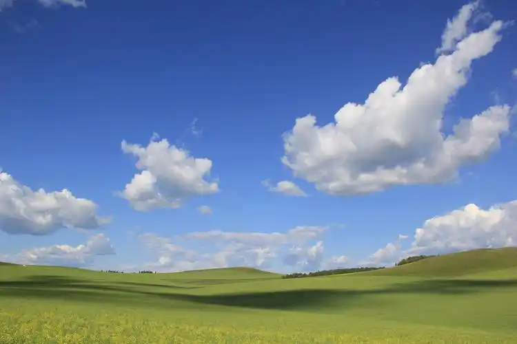 蓝天白云风光摄影