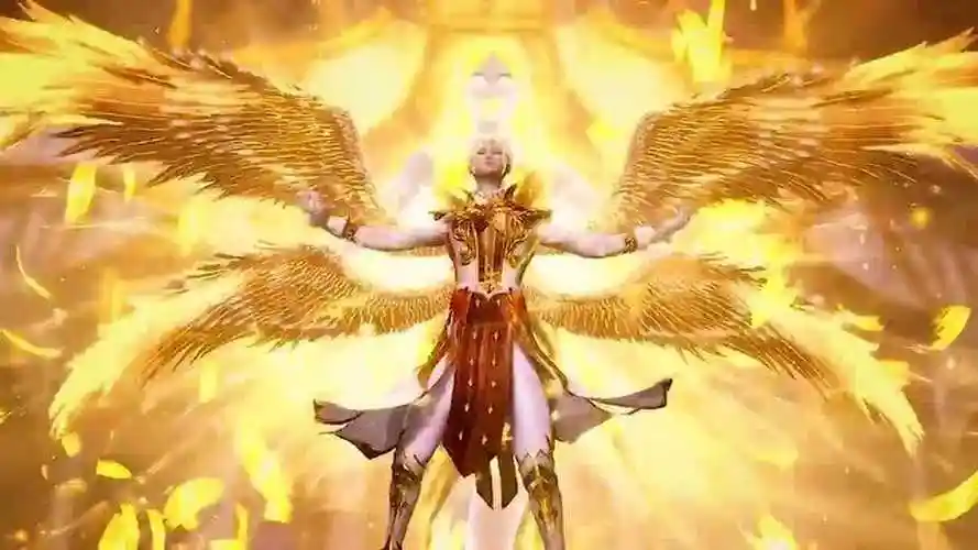 这就是六翼天使武魂么期待千仞雪真身会有多美