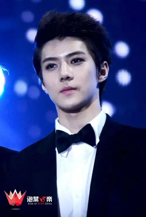 给几张exo-k吴世勋跳sorry sorry这个造型的图片高清的,不用发邮箱贴