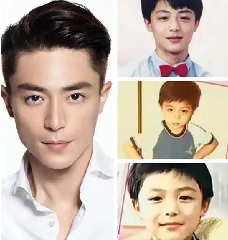 霍建华,他小时候就这么帅气,怪不得拥有一片女生的爱慕.