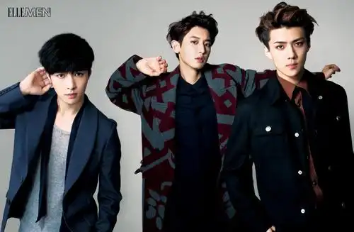 exo 张艺兴 朴灿烈 吴世勋