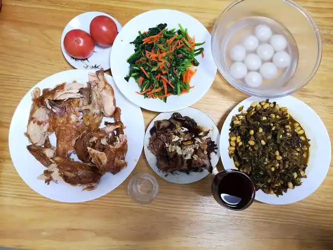 简单的二人团圆饭