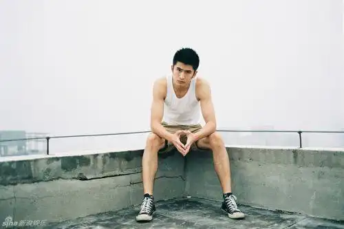 杨幂同门师弟张云龙夏日天台文艺写真曝光 身材修长健硕有型