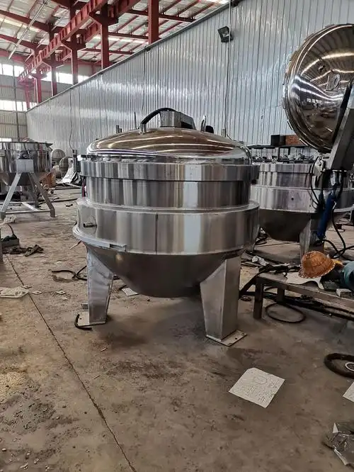 大型立式高压蒸煮锅 浓缩骨汤蒸汽夹层锅 快速蒸煮糖纳豆高压锅