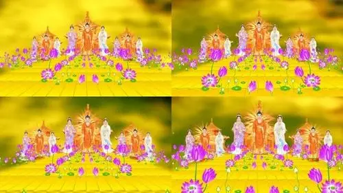 极乐世界佛美景