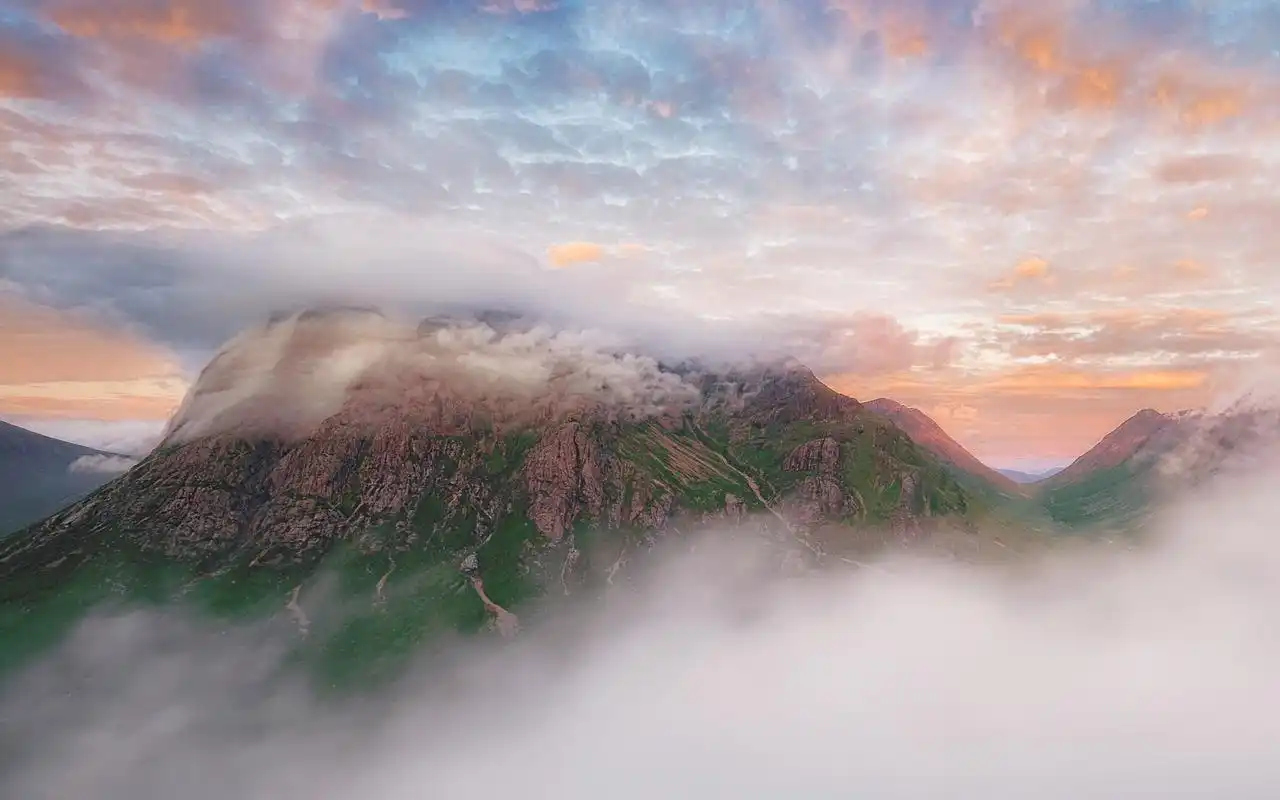 雄伟的大山风景桌面电脑壁纸,风景壁纸,唯美,风景,高清,自然,山川