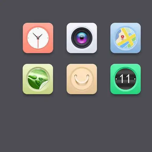 app图标(临摹)|ui|图标|鳄鱼妹妹_原创作品-站酷zcool