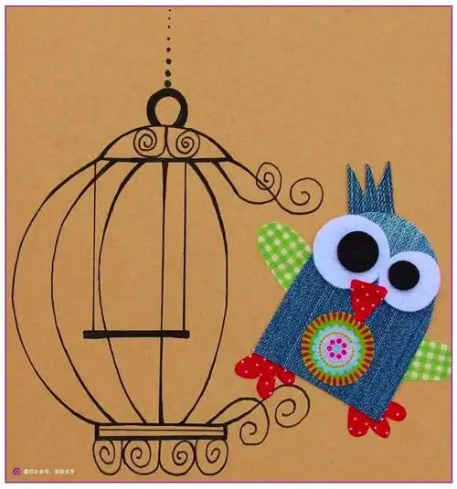 拼贴艺术作品(手工创意拼贴画)