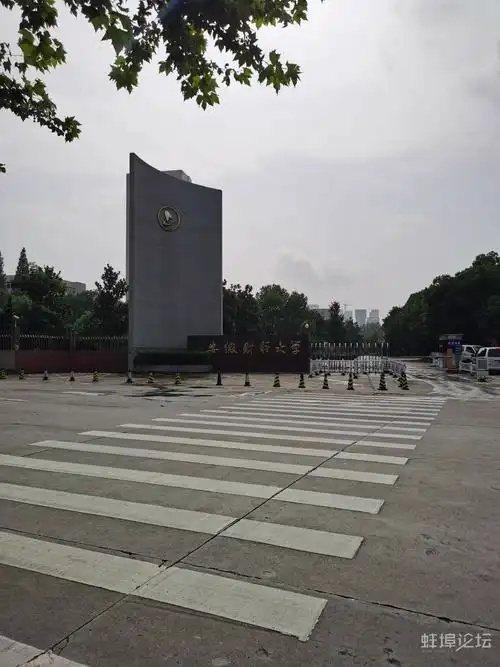 安徽财经大学商学院正式从宏业村搬走了,校名标牌已经删去商学院三个