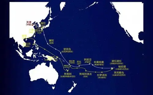 北京这个小伙咋就跑到太平洋去了?