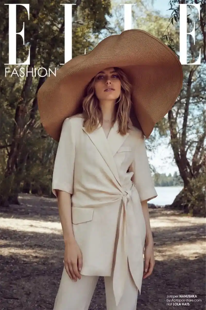 时尚杂志封面 高端时尚模特大片