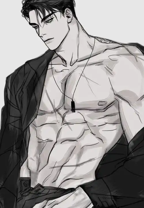 漫画#这组肌肉男纸片人简直爱了!twi:02am_02