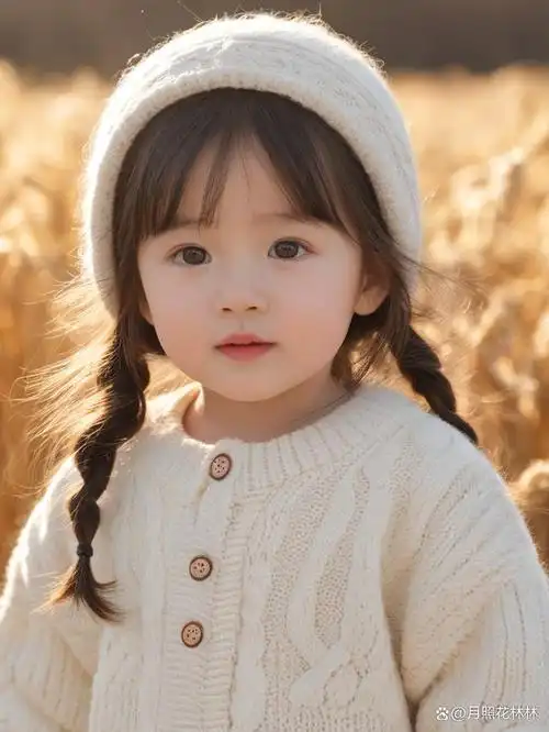 她的身影在阳光的照射下显得格外娇小可爱.