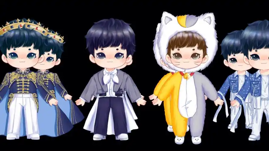 手办盲盒设计,周深小可爱