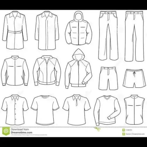 衣服简笔画