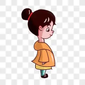 美丽女孩卡通图片