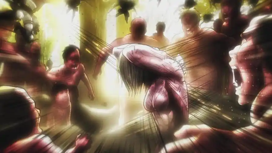 有没有进击的巨人里巨人们跑饭(去吃女巨人)的那张图?