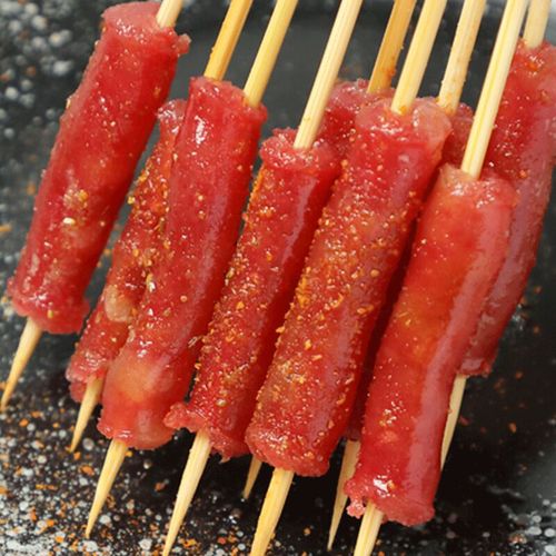 腊肠小串100串纯肉小香香肠广式一口手把串涮串香肠