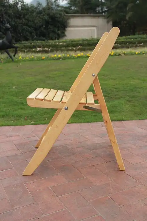 折叠实木椅木便携椅子家用柏木餐椅木质大小折叠椅