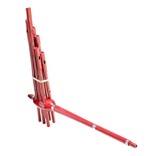 芦笙贵州苗族少数民族乐器舞台演出道具比赛芦笙