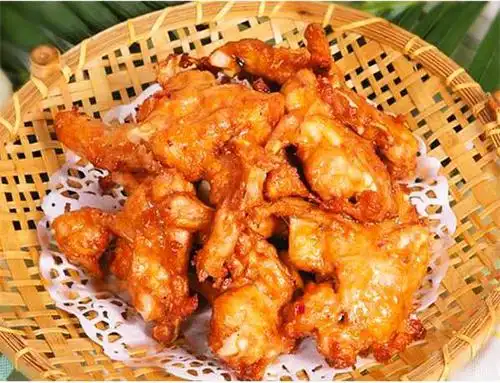 煌旗教学大赏:炸鸡锁骨篇_煌旗小吃培训