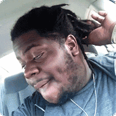 黑人,翻白眼的表情包动态gif表情图片 - 找表情上表情家