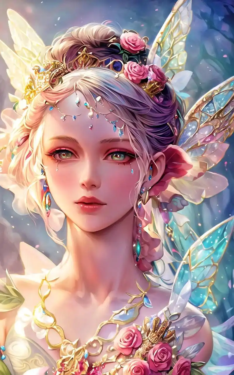 超仙壁纸.大数据不会骗人的,当你刷到这"精灵公主"时,证明你 - 抖音