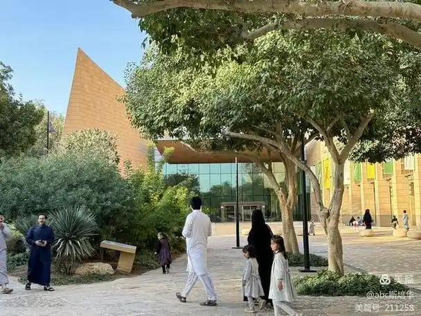 晚潮花园之城沙特首都利雅得