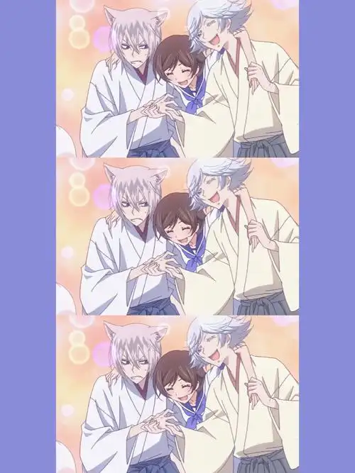 元气少女缘结神自截自修三拼壁纸