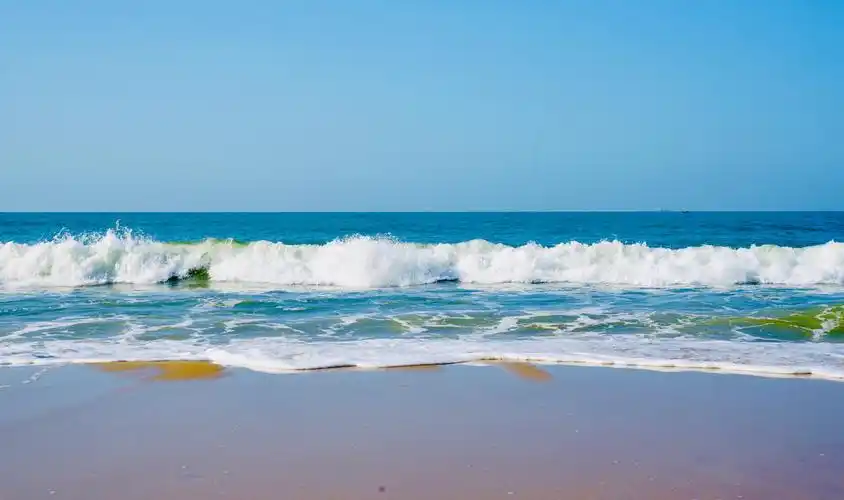 与大海美丽的邂逅