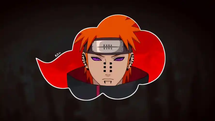 有没有火影晓组织的超清电脑壁纸