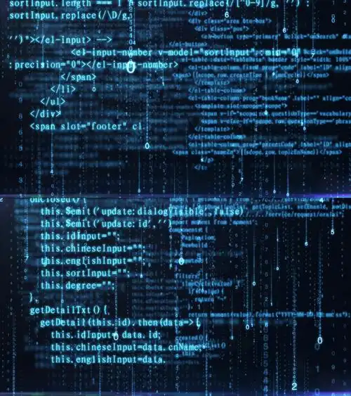 4k数字代码编程黑客网络安全_4096x2304_高清视频素材下载(编号