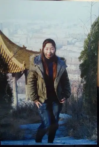 2007年冬天,在邹平黄山顶上.