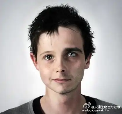 【摄影师将不同年龄段的亲人照片拼在一起后 基因的威力就浮现了】